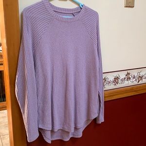 Hollister women’s waffle knit long sleeve.